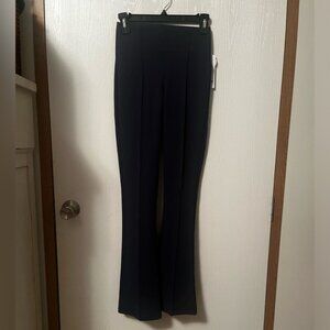 Yogalicious Scuba Formatic Upper East Side Luxurious Flare Pant Navy XS NWT